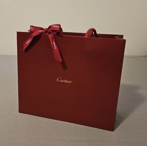 Cartier shopping bag